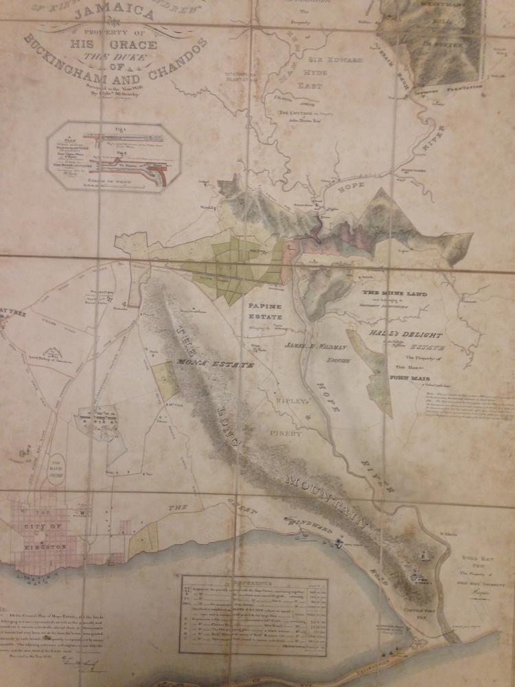 Hope map of 1826